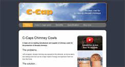 Desktop Screenshot of chimneycap.co.uk